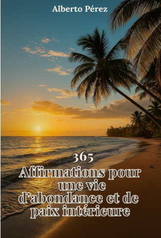 Portada de 365 affirmations — libro publicado por House of Writer en Amazon KDP