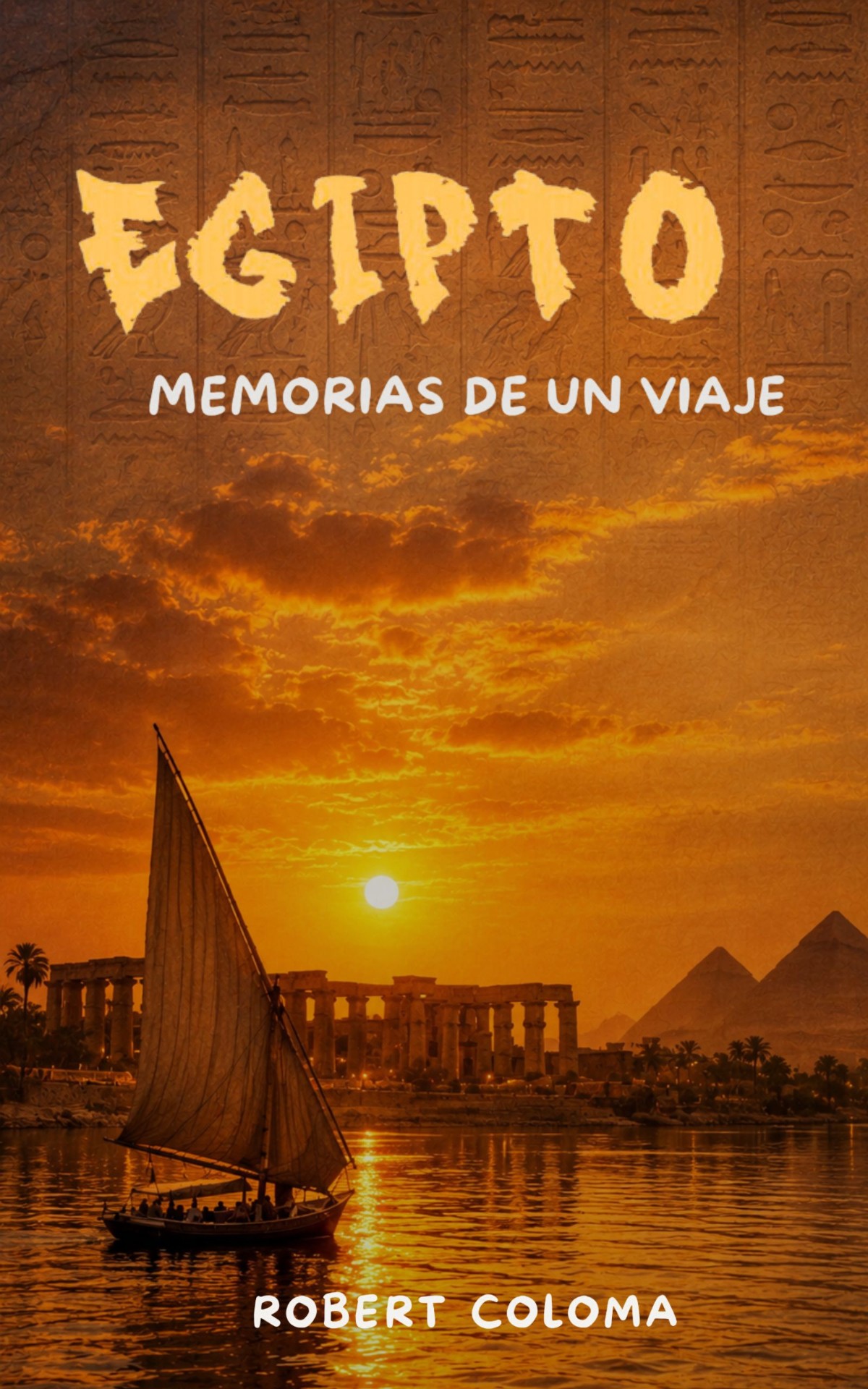 Portada de Egipto - Memorias de un viaje