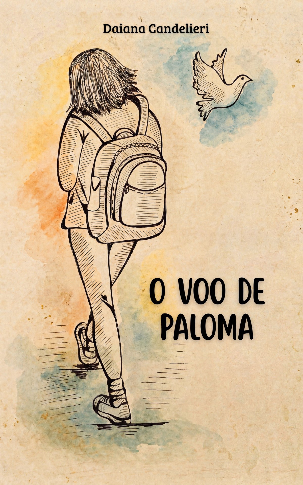 Portada de O voo de Paloma